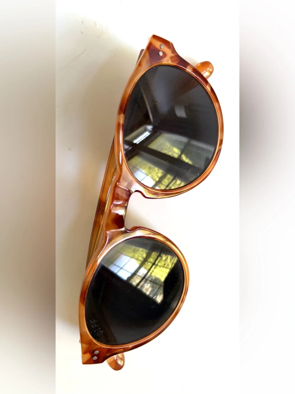 Diff Eyewear DIFF Cody Sunglasses in Solstice Tortoise Grey Lens